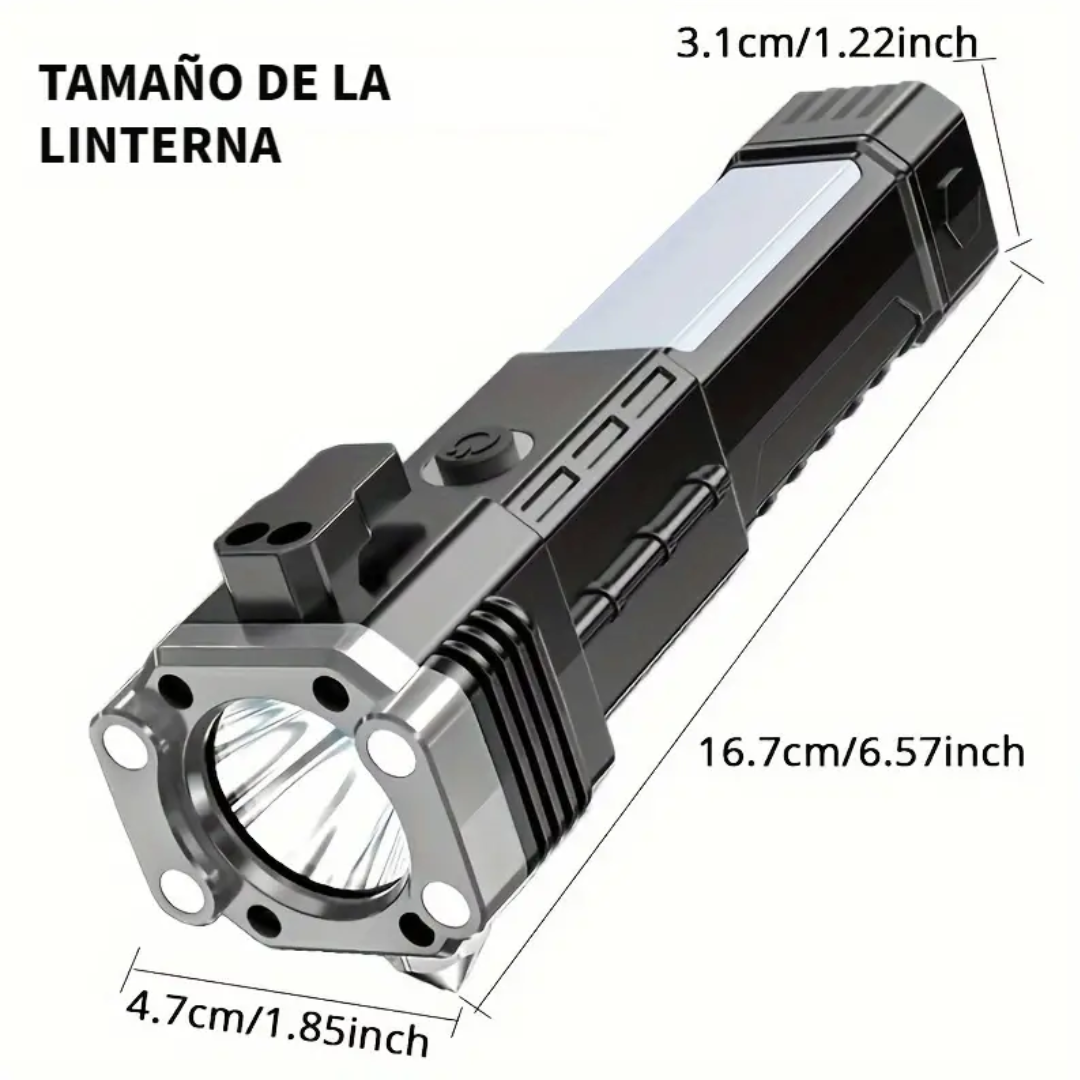 Linterna de Seguridad 4 x 1